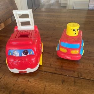 Fisher Price Fire Trucks for infants and Toddlers